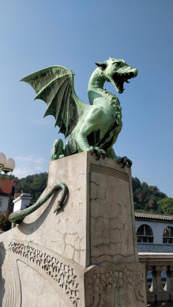 pont des dragons Ljubljana