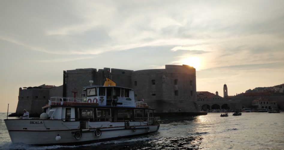 Coucher de Soleil à Dubrovnik