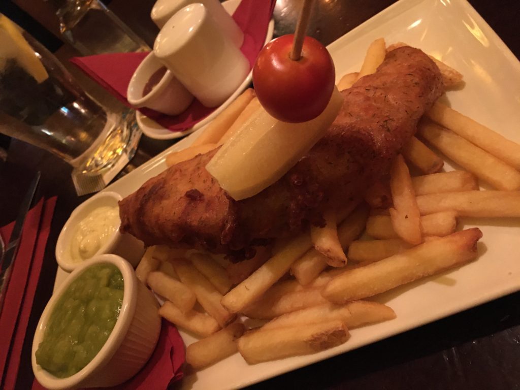 Fish and chips en Irlande