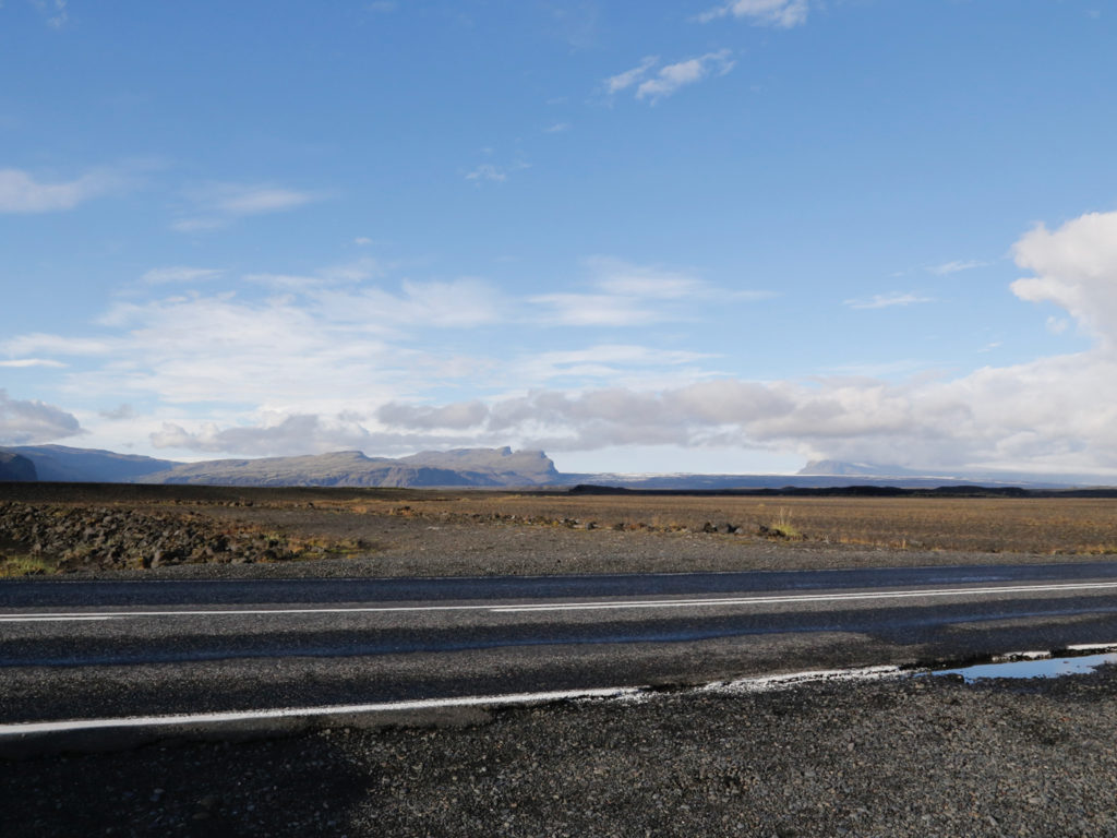 Route en Islande