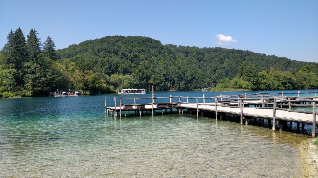 Pont embarquement - Lacs de Plitvice