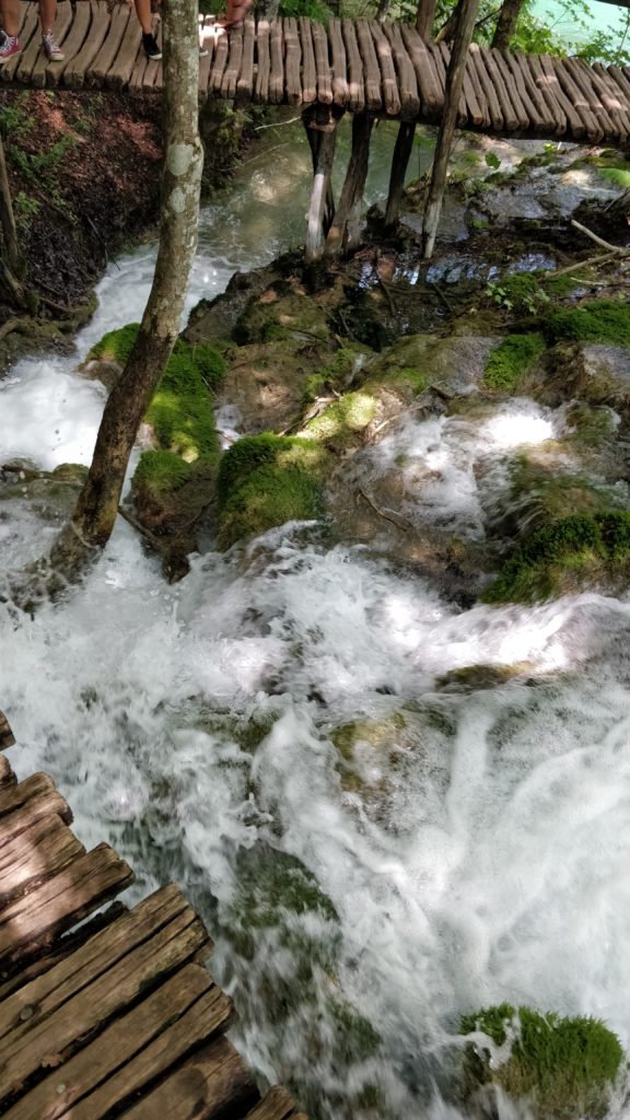 Lacs de Plitvice - Torrent d'eau